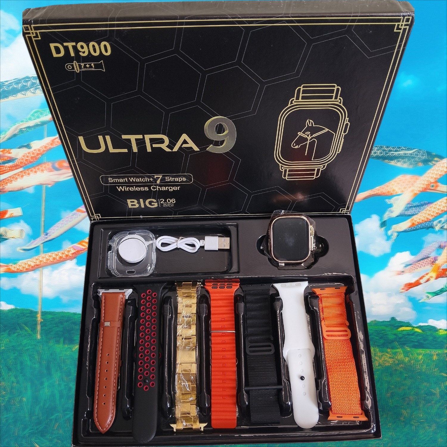 DT900 Ultra Smartwatch | Golden